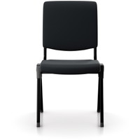 HÅG Conventio 9520 kantinestol, sort fame 60999 ryg- og sædepolstring, sort stel
