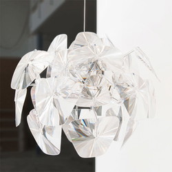 Luceplan Hope D6618 Loftslampe, Ø 72, Tranparent