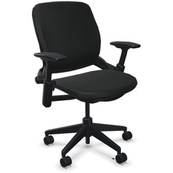 Steelcase Leap Plus 46296179 Kontorstol, Sort Atlantic