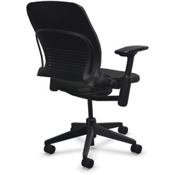 Steelcase Leap Plus 46296179 Kontorstol, Sort Atlantic