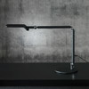 Matting Lissabon Bordlampe, Trinløs Touch-Dimmer, Sort