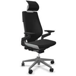 Steelcase Gesture 442A50 Kontorstol, Sort Lucia