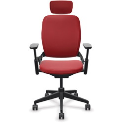 Steelcase Leap 462210MP Kontorstol, Rød Lucia