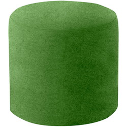 Softline Drum Puf Stor 2-197 Loungestik, Grøn Felt