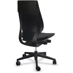 Steelcase Gesture 442A40 Kontorstol, Sort Lucia