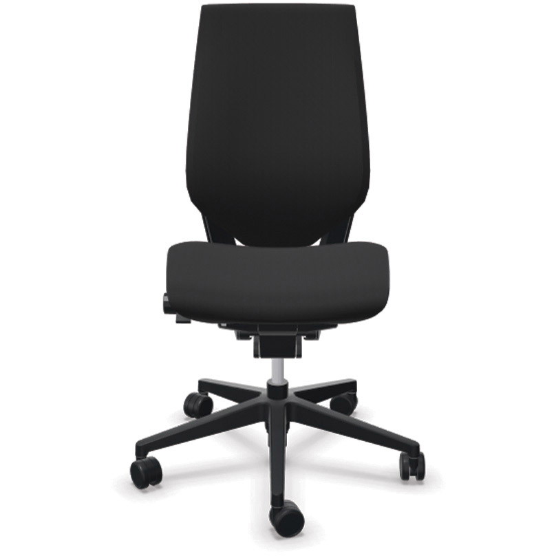 Steelcase Gesture 442A40 Kontorstol, Sort Fame