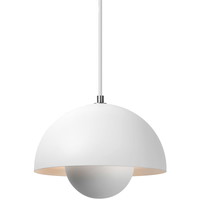 &Tradition Flowerpot VP1 pendel, mat hvid
