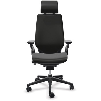 Steelcase Gesture 442A50 Kontorstol, Sort Lucia