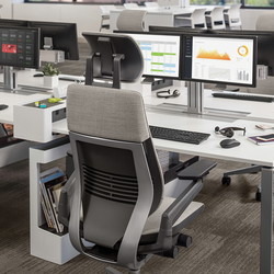 Steelcase Gesture 442A50 Kontorstol, Antracit Fame