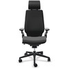 Steelcase Gesture 442A50 Kontorstol, Sort Fame