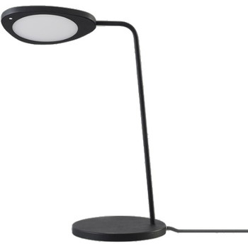 Muuto leaf bordlampe i farven sort