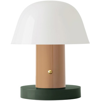 &Tradition Setago JH27 bordlampe, nude & forest