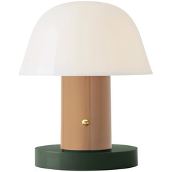 &Tradition Setago JH27 bordlampe, nude & forest