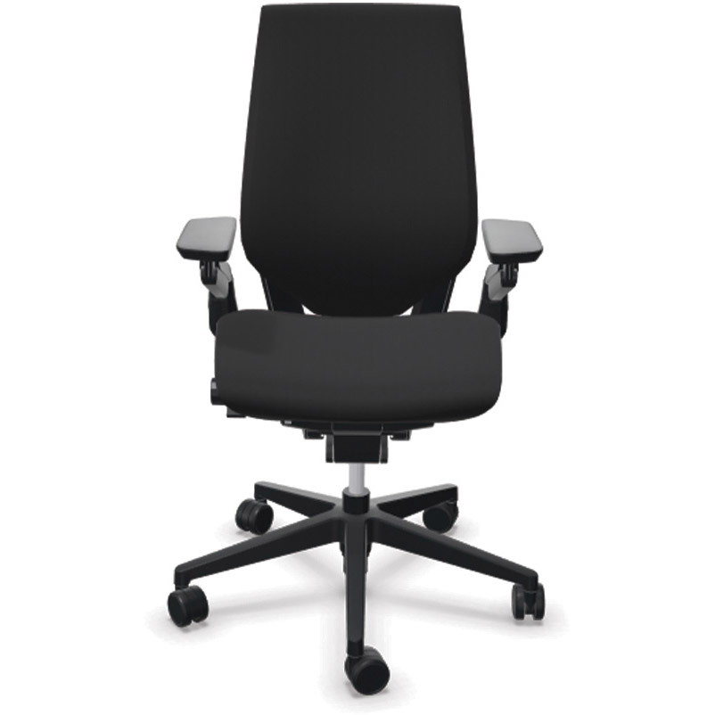 Steelcase Gesture 442A40 Kontorstol, Sort Fame