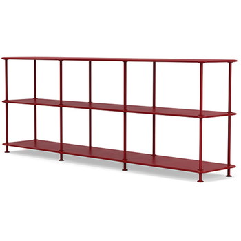 Montana Free 222000 reol, 203,4x38x75,8, Beetroot, MDF