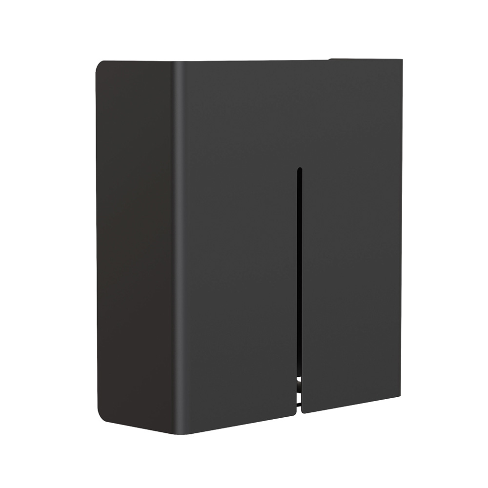 Frost papir dispenser, Mat Sort