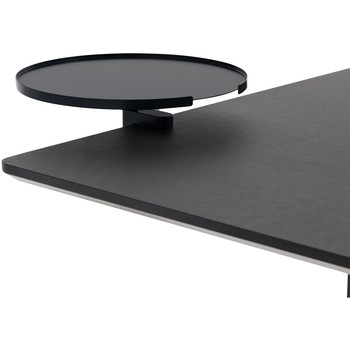 Apto rundt bord, Ø 28 cm, sort