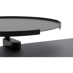 Apto rundt bord, Ø 28 cm, sort
