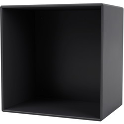 Montana Mini 1001 åben reol, 35x35x25, Antracit MDF