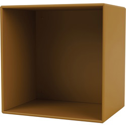 Montana Mini 1001 åben reol, 35x35x25, Amber MDF