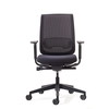 Steelcase Reply arbejdsstol, Atlantic sort/sort