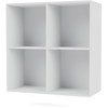 Montana Selection SHOW reol, 69,6x30x69,6, NewWhite, MDF