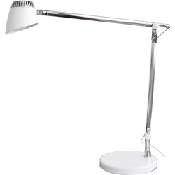 Napoli skrivebordslampe med fod, hvid