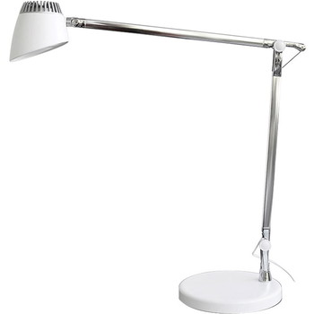 Napoli skrivebordslampe med fod, hvid