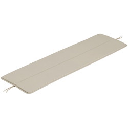 Muuto Linear hynde til bænk, grå, 109 cm.