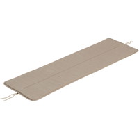 Muuto Linear hynde til bænk, beige, 109 cm.