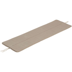 Muuto Linear hynde til bænk, beige, 109 cm.