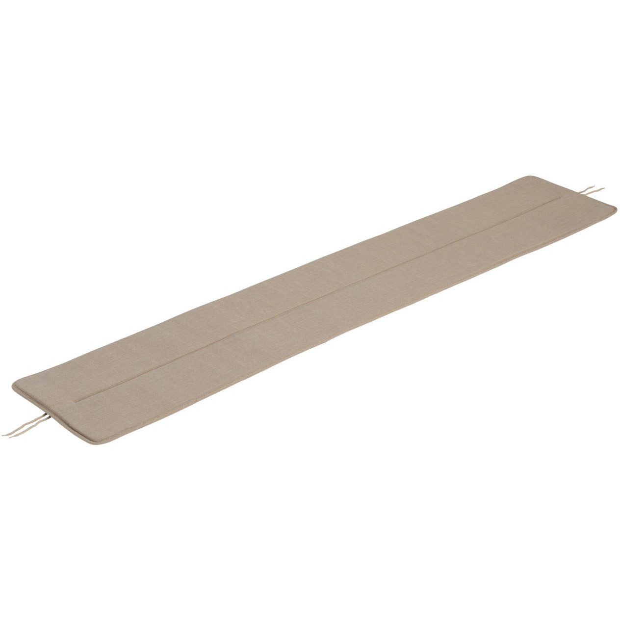 Muuto Linear hynde til bænk, beige, 169 cm.