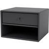 Montana Selection DASH sengebord, 35,4x30x24, Anthracite MDF