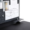 Apto cable management, 150 cm, sort