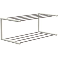Frost skohylde 1 - 60cm, Mat Hvid