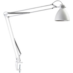 Luxo L-1 Bordlampe, Bordklemme, Hvid