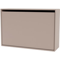 Montana Selection HIDE skoskab, 69,6x20x46,8, Mushroom, MDF