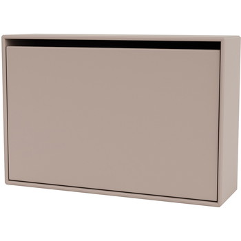 Montana Selection HIDE skoskab, 69,6x20x46,8, Mushroom, MDF