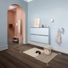 Montana Selection HIDE skoskab, 69,6x20x46,8, Mushroom, MDF