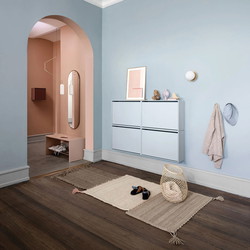 Montana Selection HIDE skoskab, 69,6x20x46,8, Mushroom, MDF