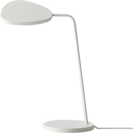 Muuto leaf bordlampe i farven hvid