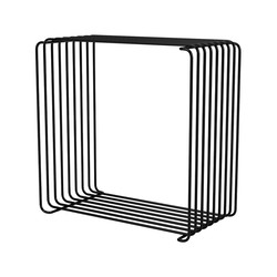 Montana Panton Wire Single reol, 34,8x18,8x34,8, Black, Steel