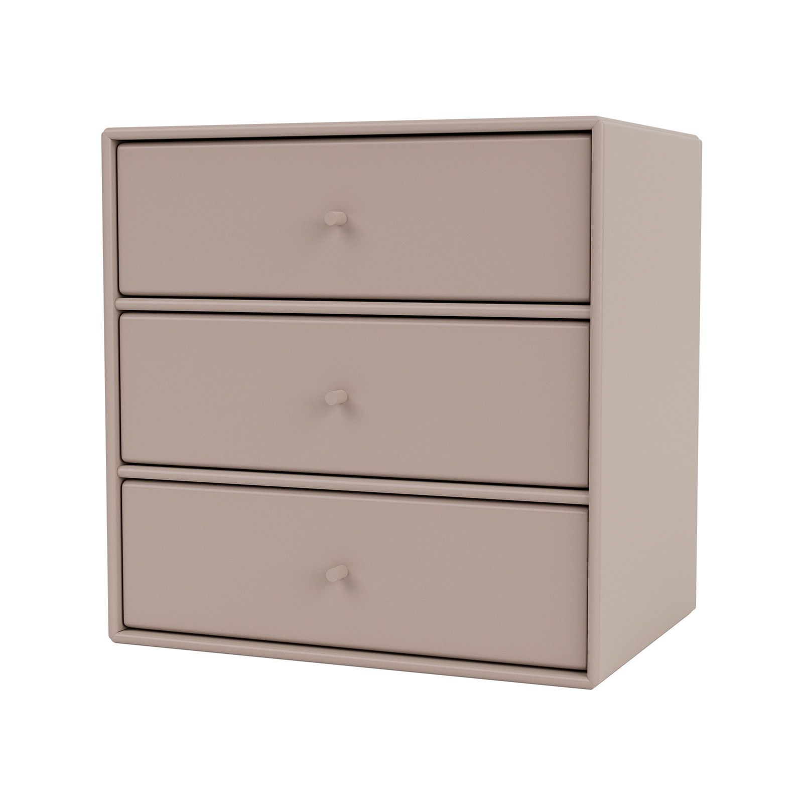 Montana Mini 1007 Kommode, 35x25x35, Mushroom MDF