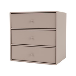 Montana Mini 1007 Kommode, 35x25x35, Mushroom MDF