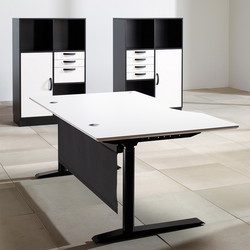 Cube Design 5317 Quadro reol, bøgefiner, 6 rum - åben