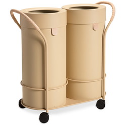 Mizetto Bin There L ståltønde 54L beige