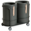 Mizetto Bin There S affaldsspand 30 ltr Antracit