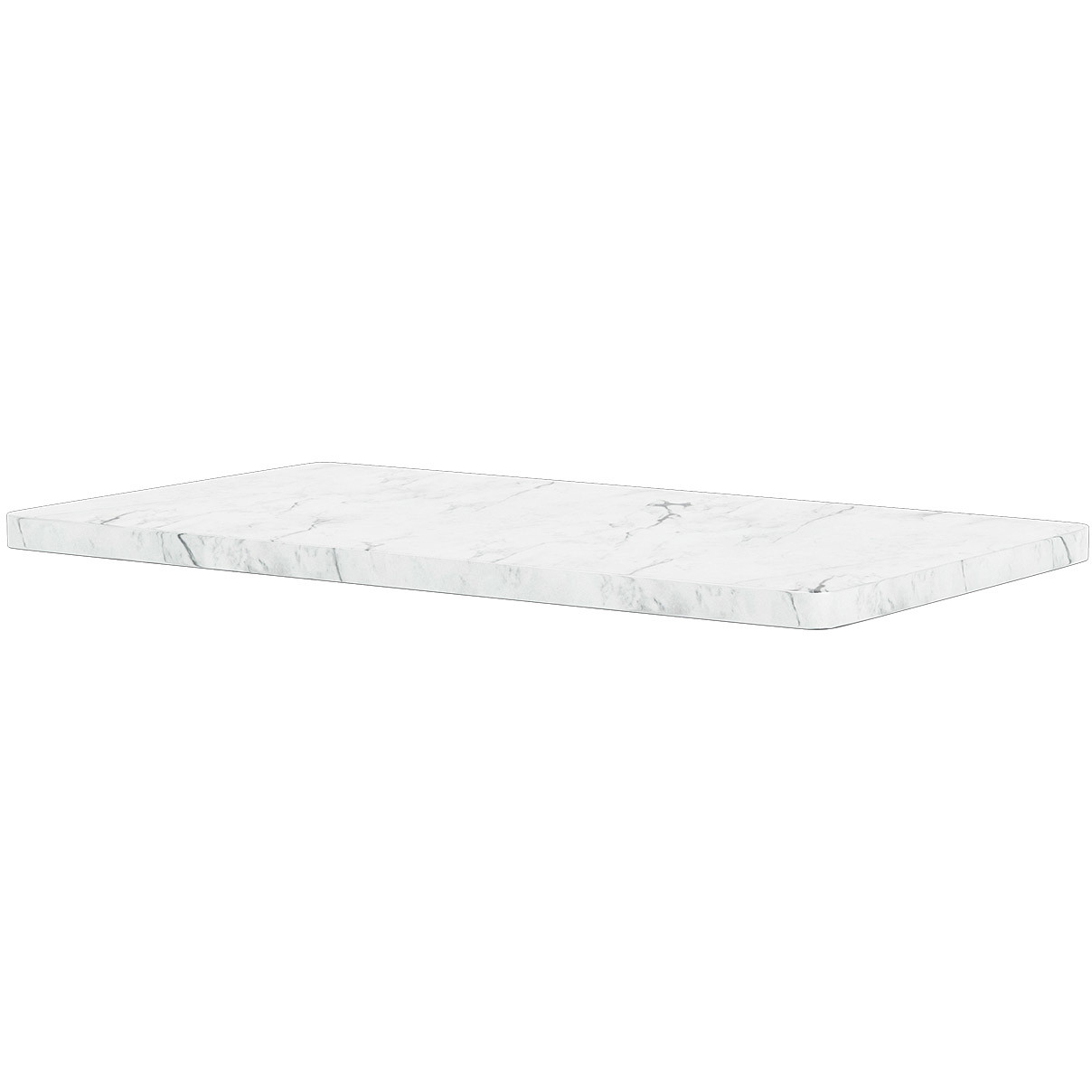 Montana Panton Wire topplade, 33x18,8x1,2, Whitemarble