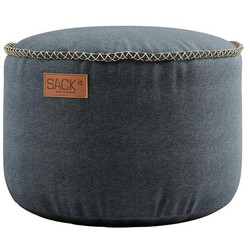 SACKit Canvas Pouf petroleum