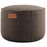 SACKit Canvas Pouf brun